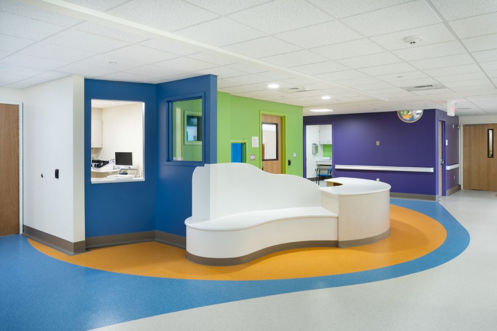 Nurses station at CHA