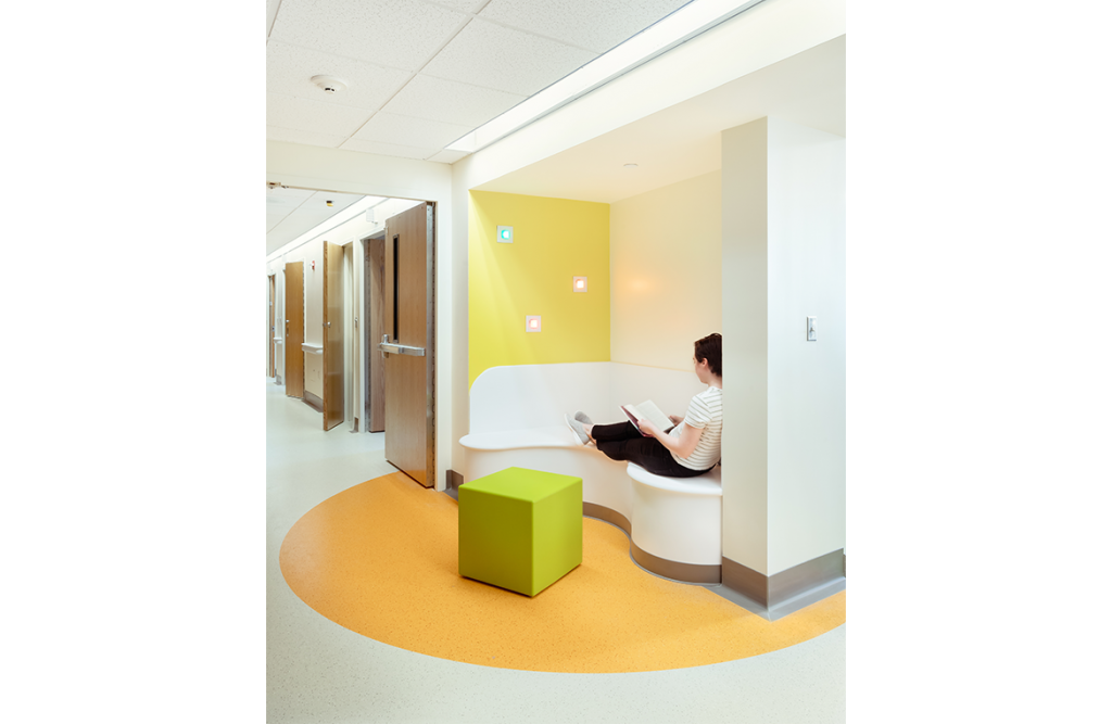 Seating area for patients at CHA