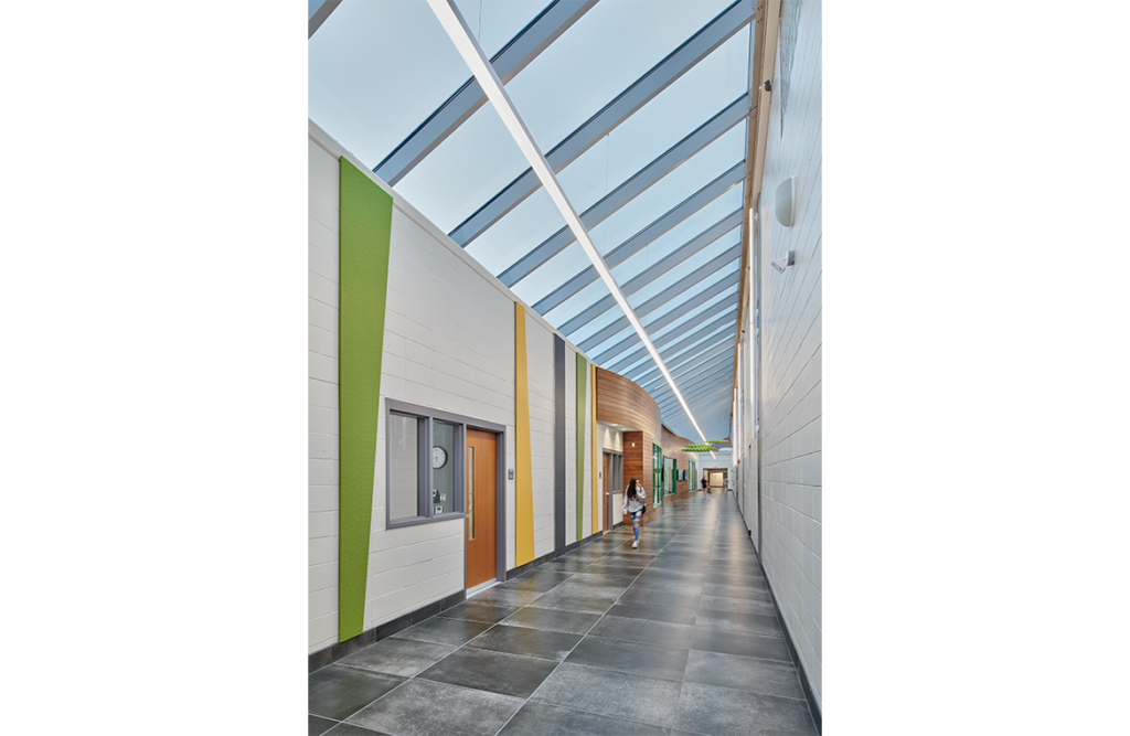 Corridor at Palmer CTE