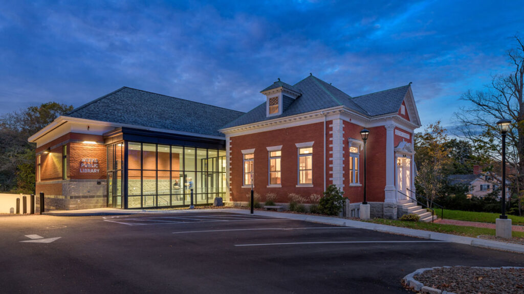 Exterior of Weeks Library
