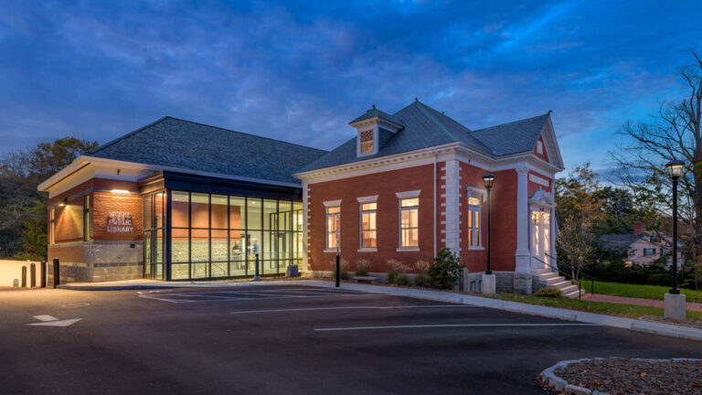 Exterior of Weeks Library
