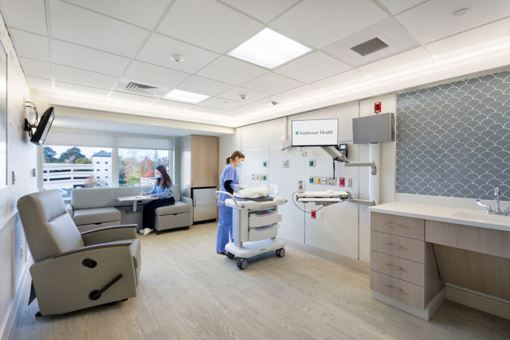 Patient care unit at the special care nursery