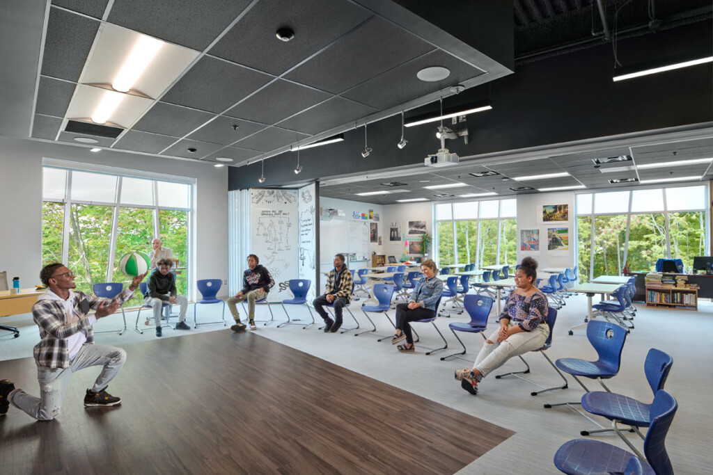 Drama theater classroom at Lewiston High School
